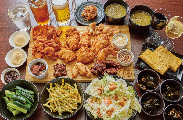 なるとキッチン 鶏肉全種盛り