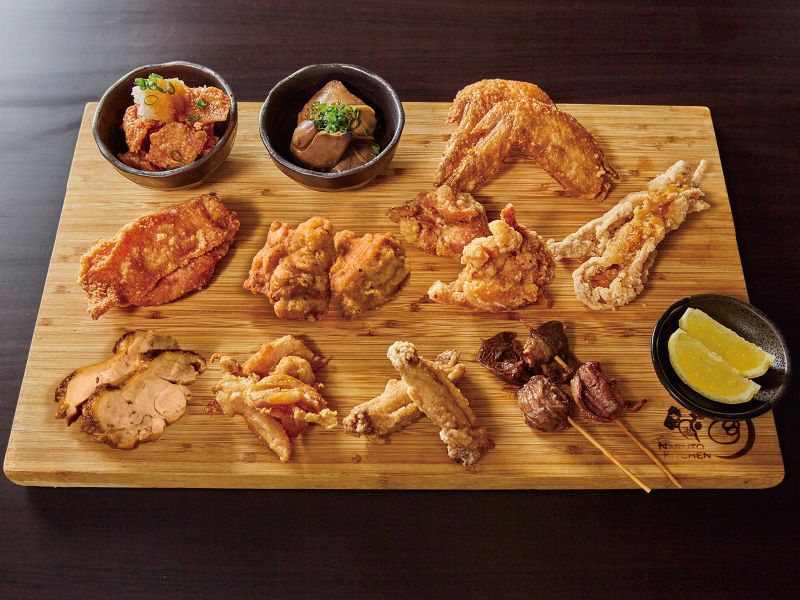 なるとキッチン 鶏肉全種盛り